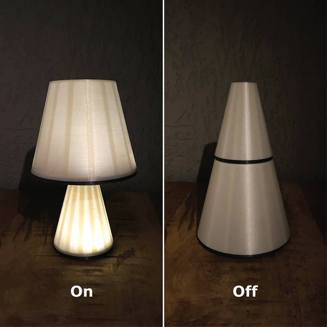 First iteration — lamp prototype